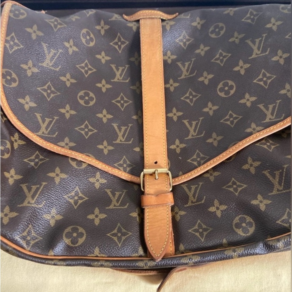 Louis Vuitton Brown Monogram Crossbody Bag